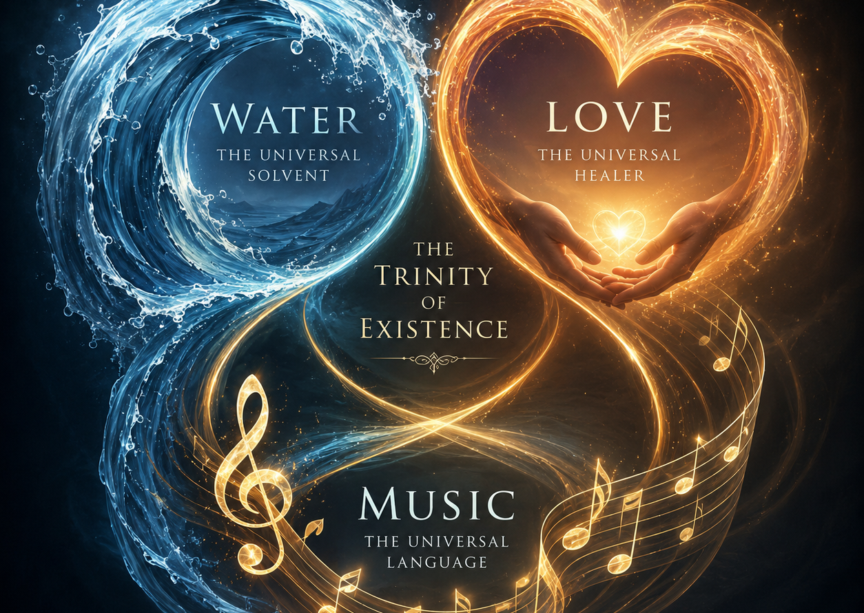 Home 6 The Trinity of Existence: Why Water, Music, and Love Are the Only "Universal" Things You’ll Ever Need